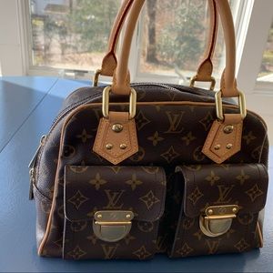 LOUIS VUITTON MANHATTAN HANDBAG *RARE*